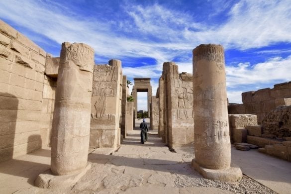 Inside Karnak Temple in Luxor