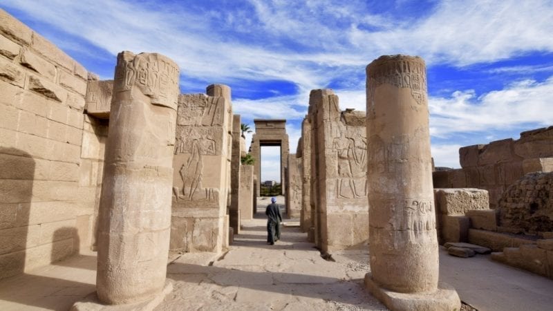 Inside Karnak Temple in Luxor
