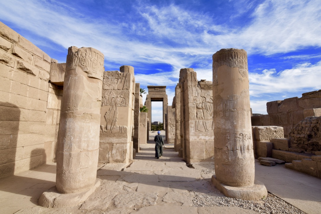 Inside Karnak Temple in Luxor