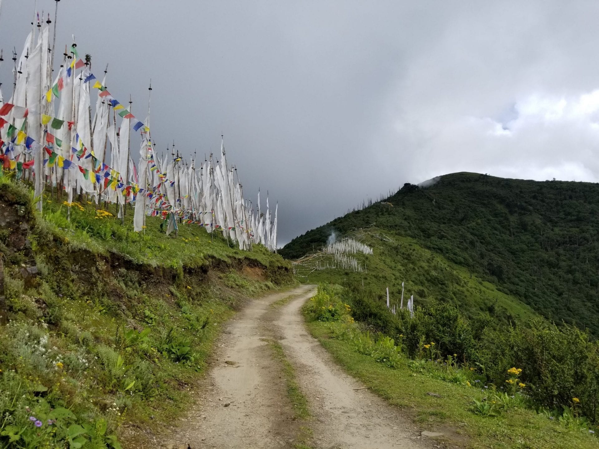 Prayer flag in Bhutan