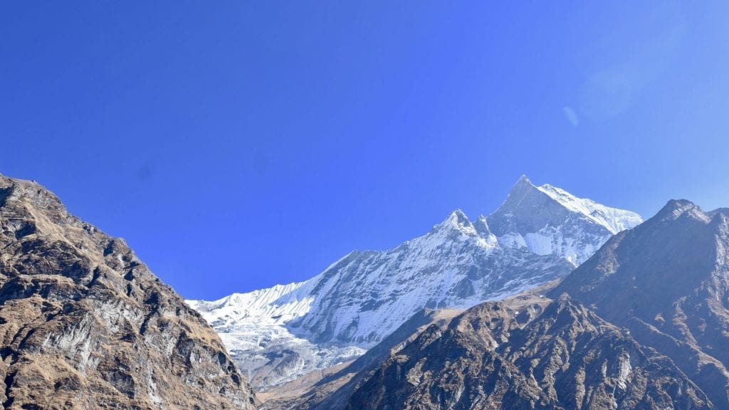 Annapurna Mountain in Nepal