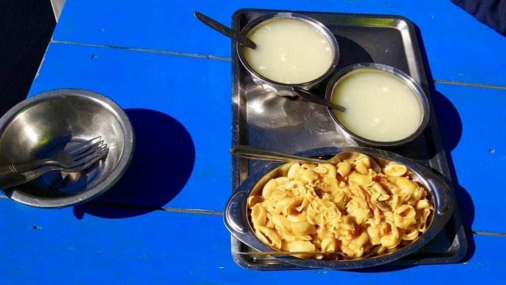 Food in Machhapuchhre Base Camp