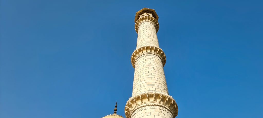 Minaret of Taj Mahal