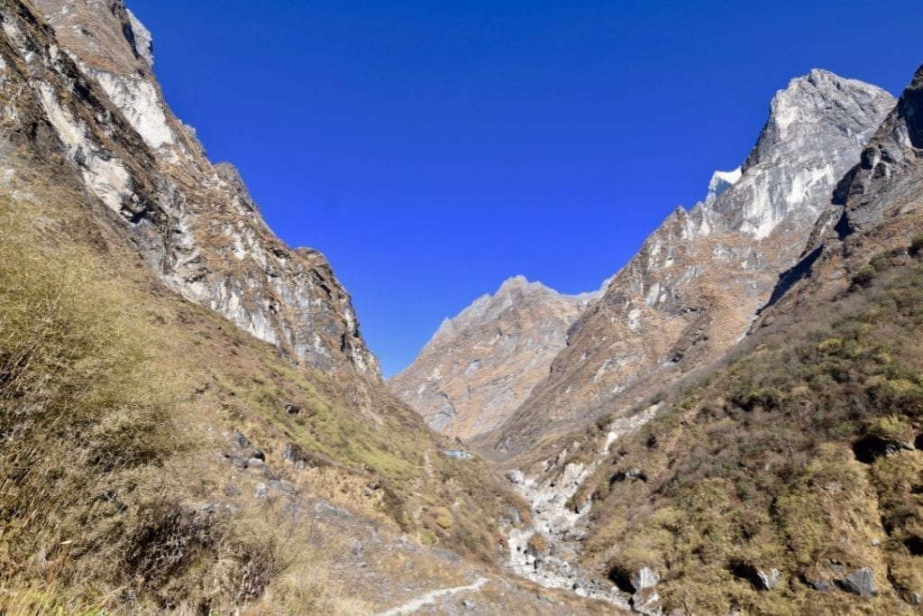 Valley in Annapurna, Nepal