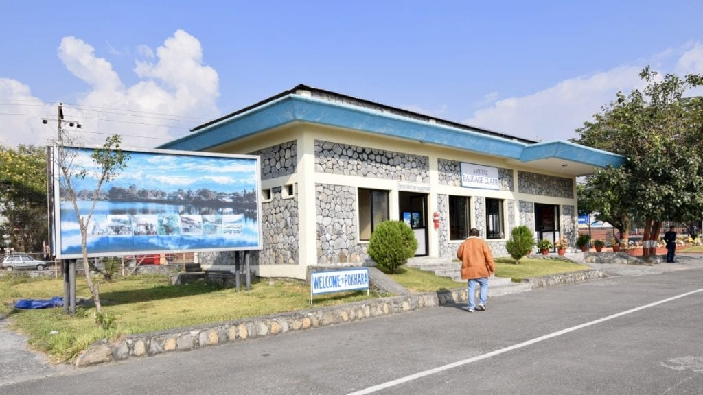 Pokhara Airport in Nepal