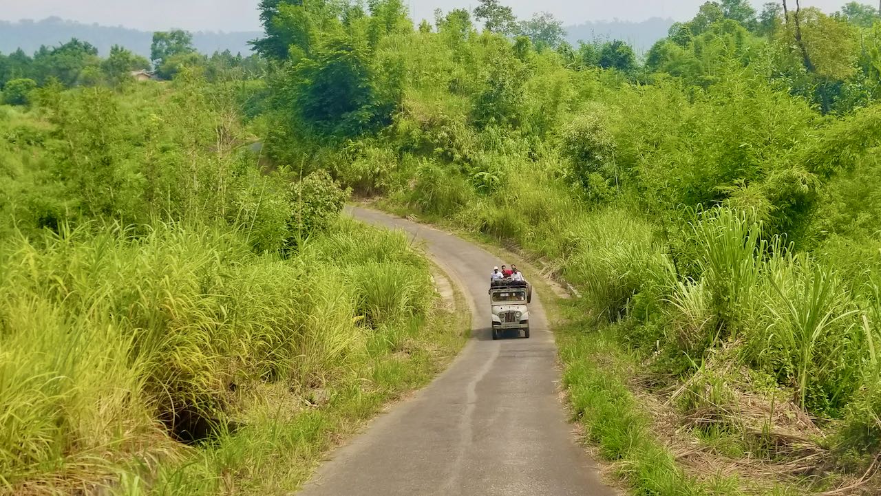 Road to Sajek Valley