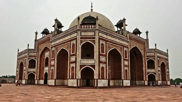 Humayun's Tomb from an Angle