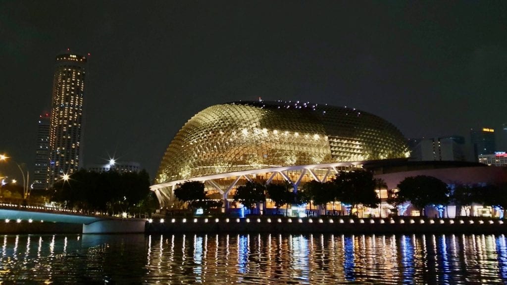 Esplanade or the theatres on the bay is an iconic architecture in Singapore.