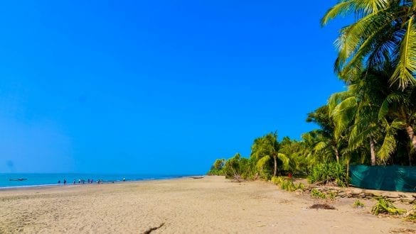 Beach in Saint Martin's Island in Bangladesh
