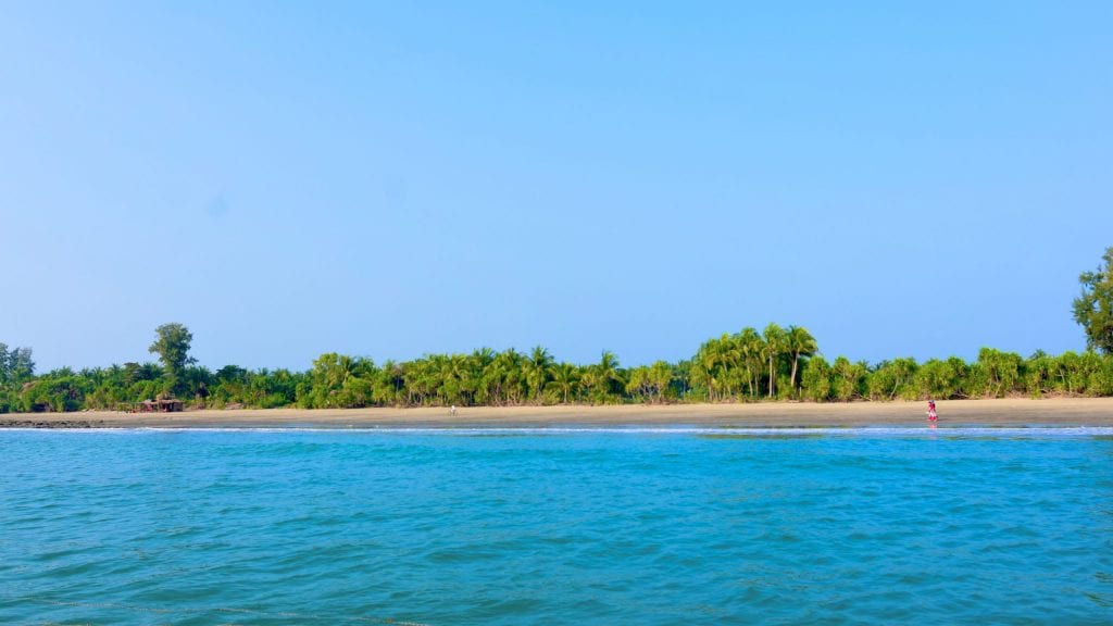 Chhera Island in Bangladesh