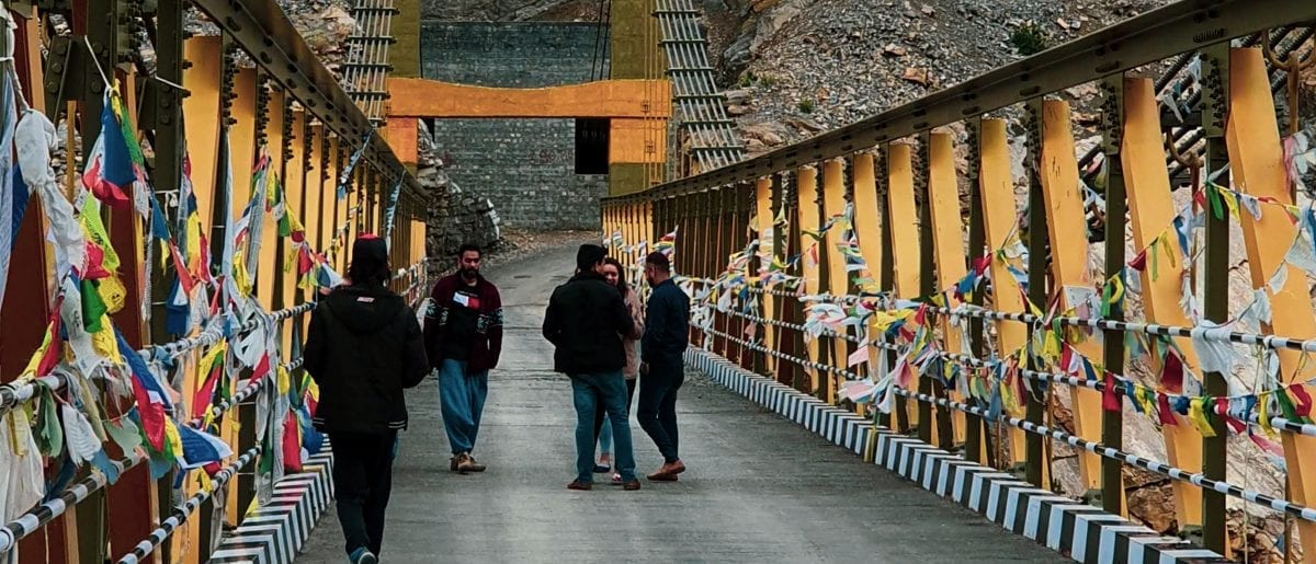Chicham Bridge in Spiti Valley