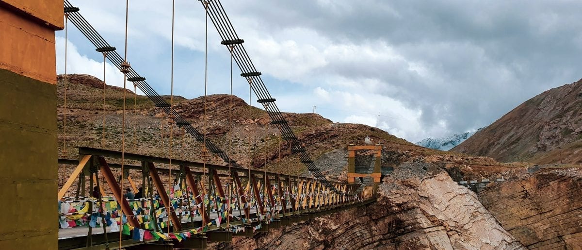 Highest bridge in the Asia is Chicham bridge in Spiti Valley