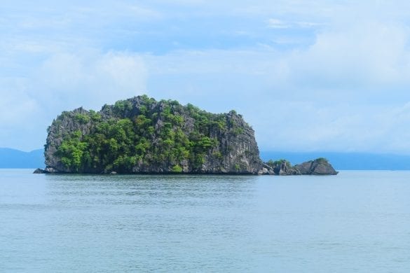 Gorgeous limestone Karst in Langkawi