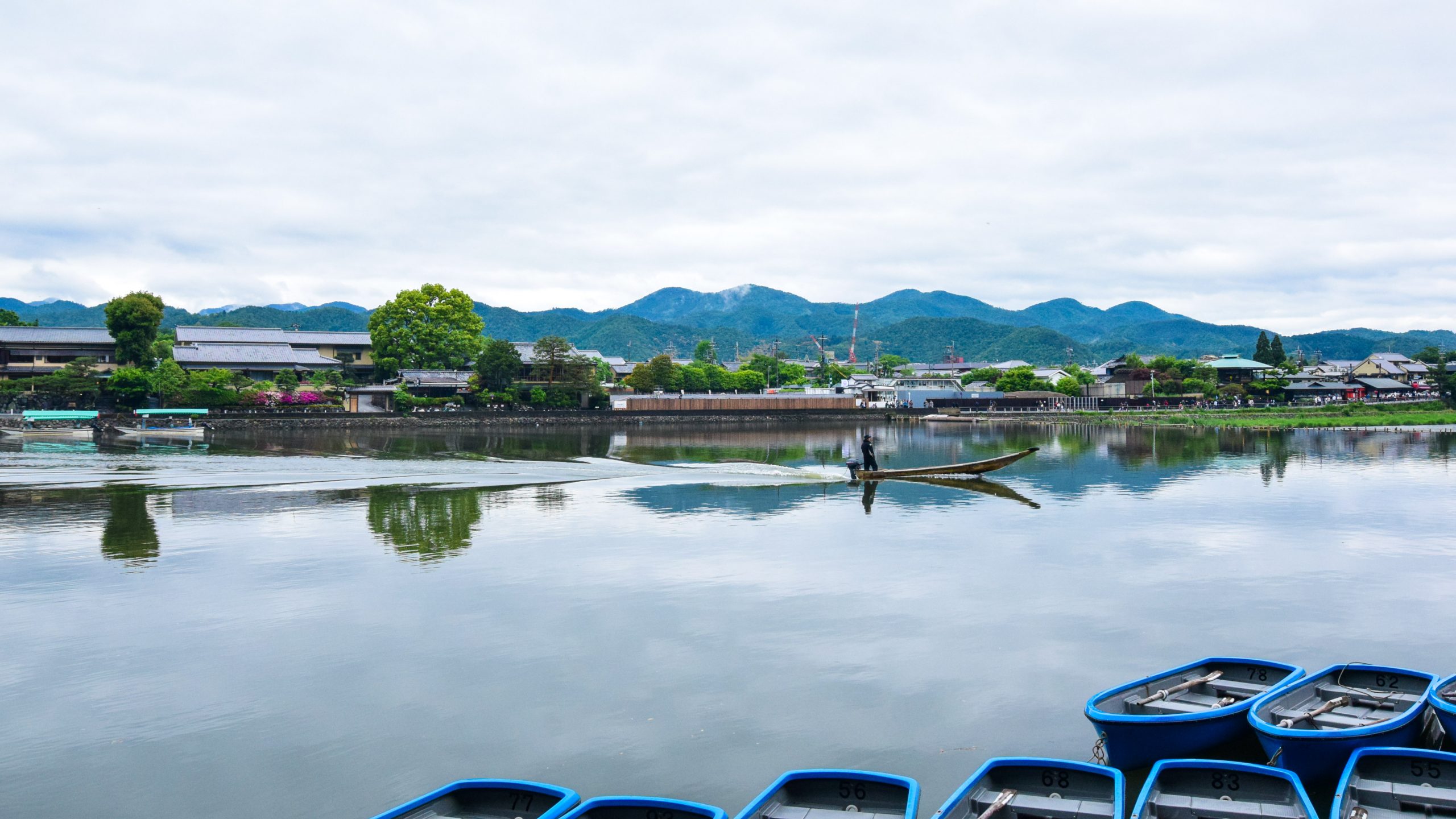 Katsura River in Arashiyama
