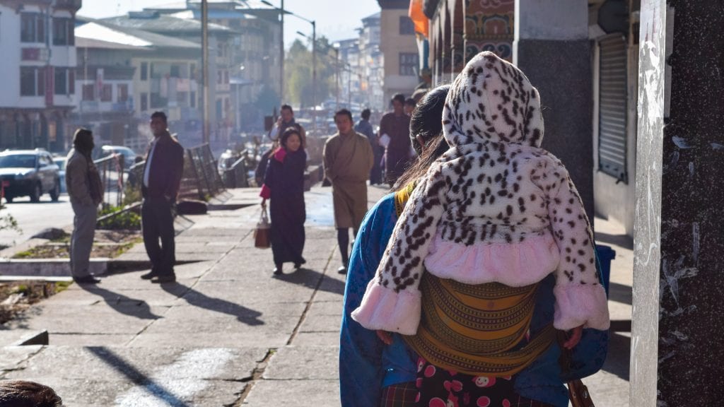 Street of Thimphu