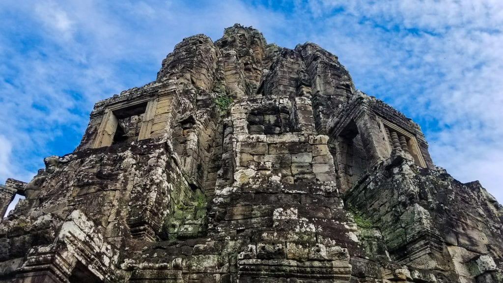 Backside View of Bayon Temple