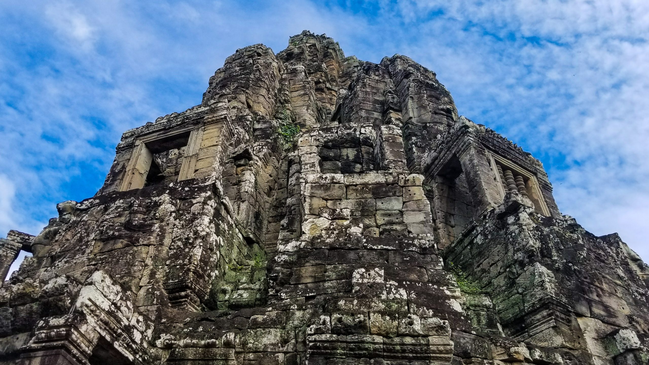 Backside View of Bayon Temple