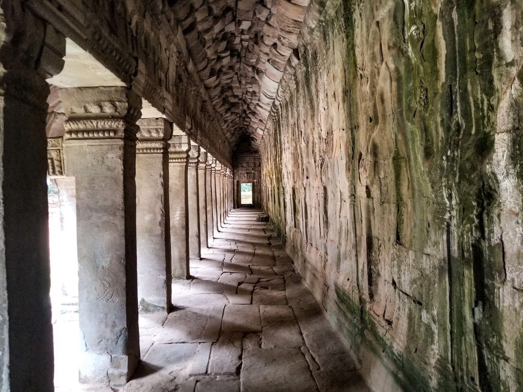 Corridor of Ta Prohm