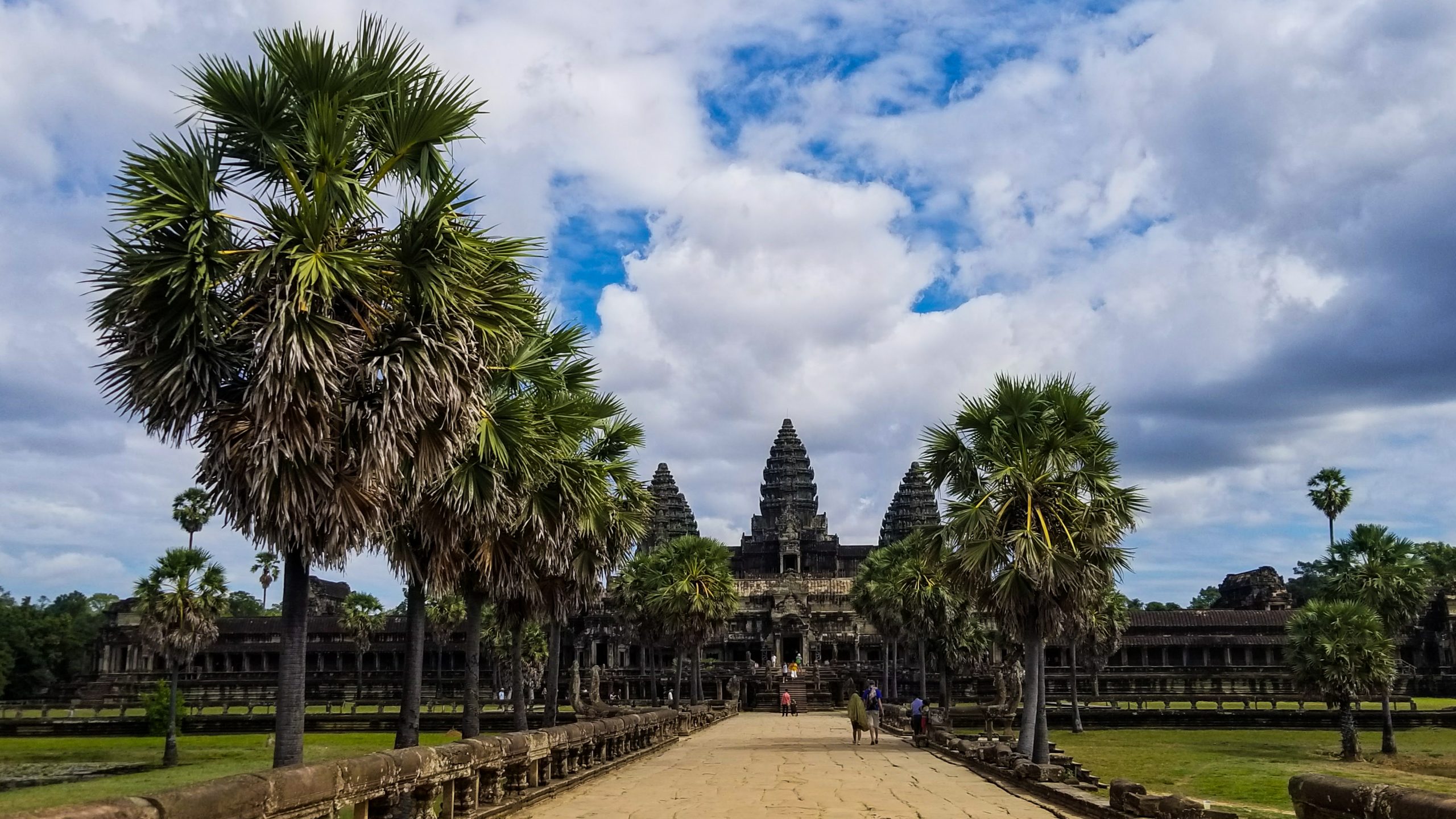 Front view of Angkor Wat - Temples of Siem Reap