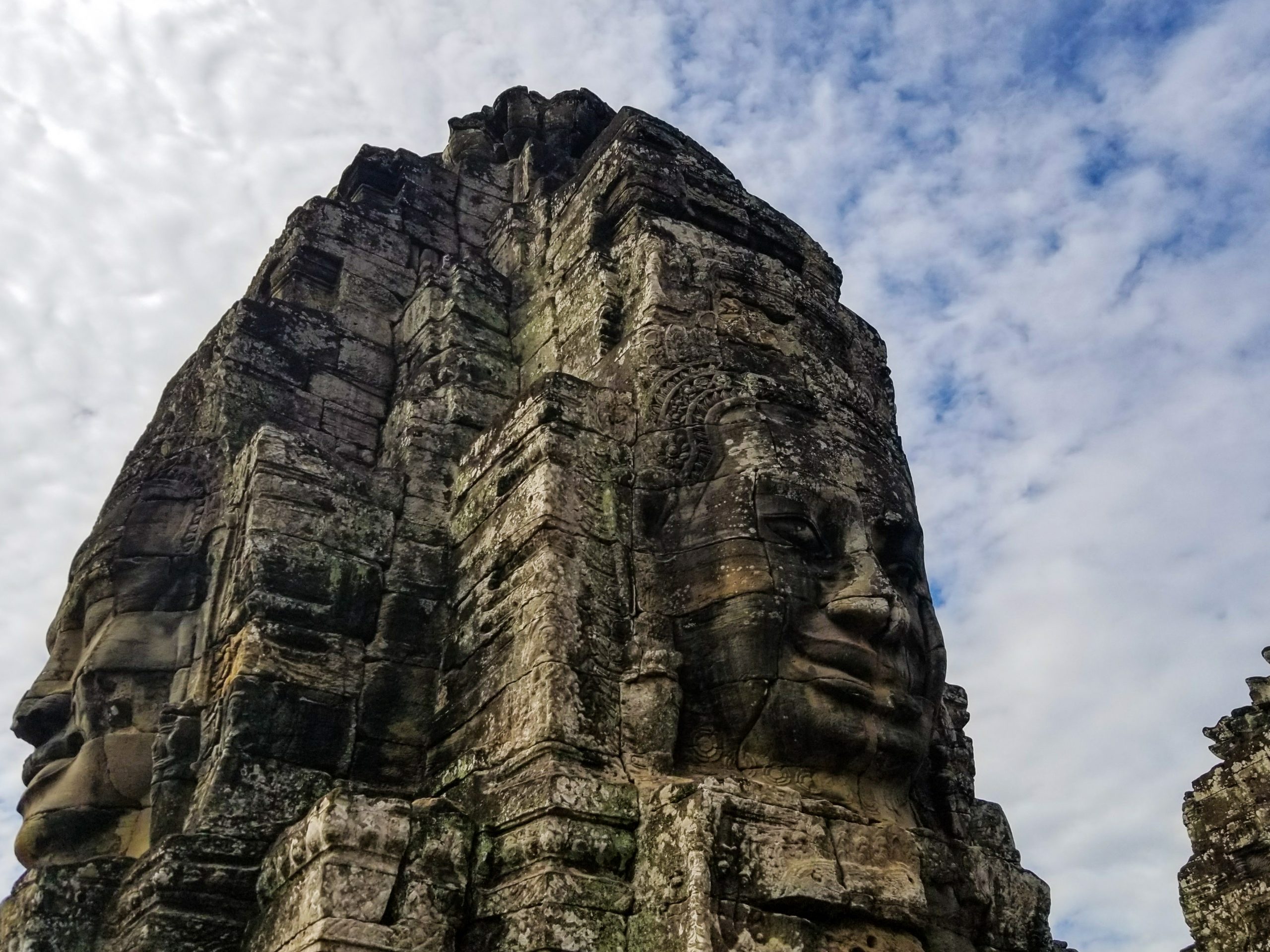 Multiple Big Faces in Bayon Temple