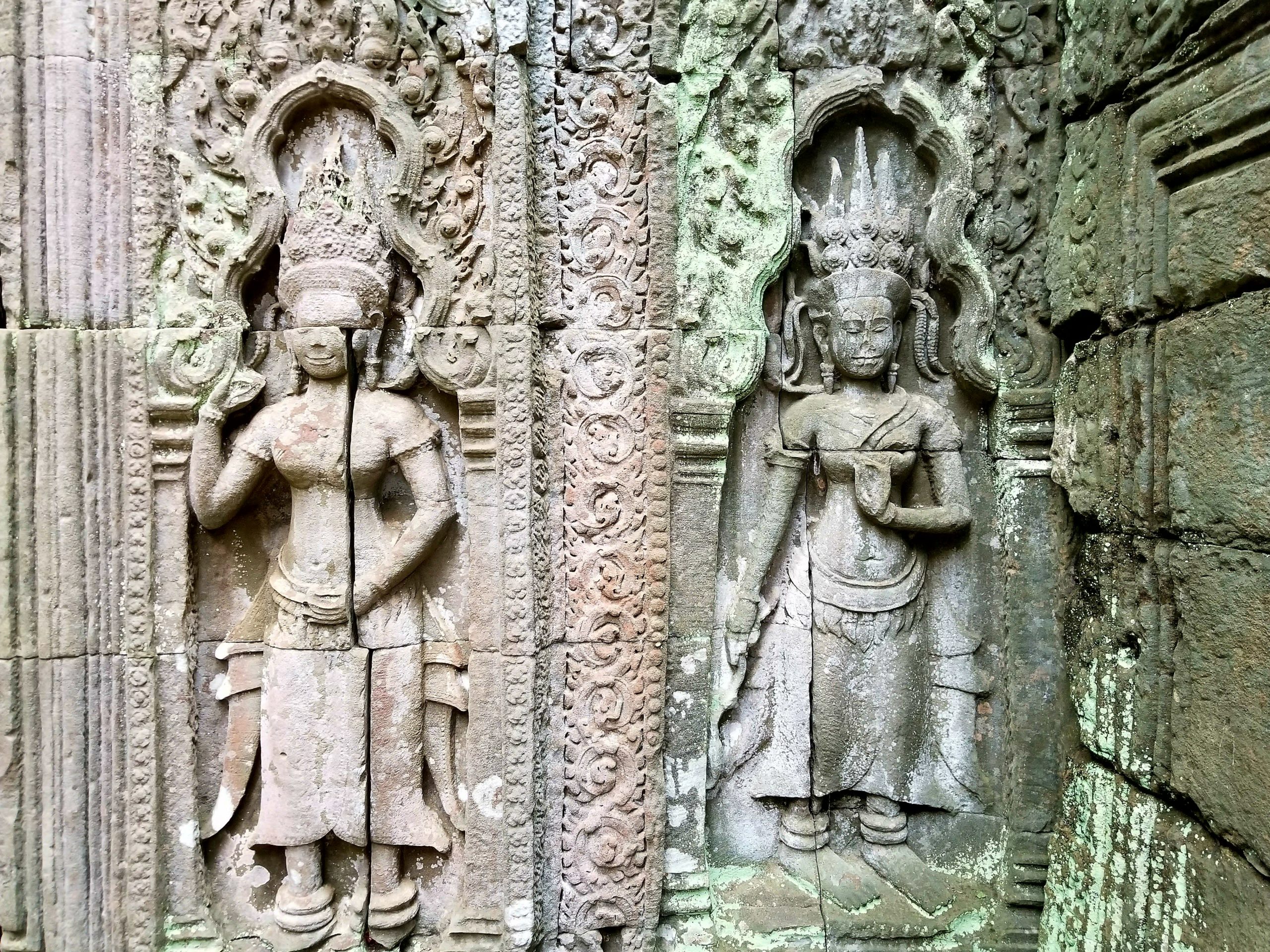 Sculpture in Ta Prohm