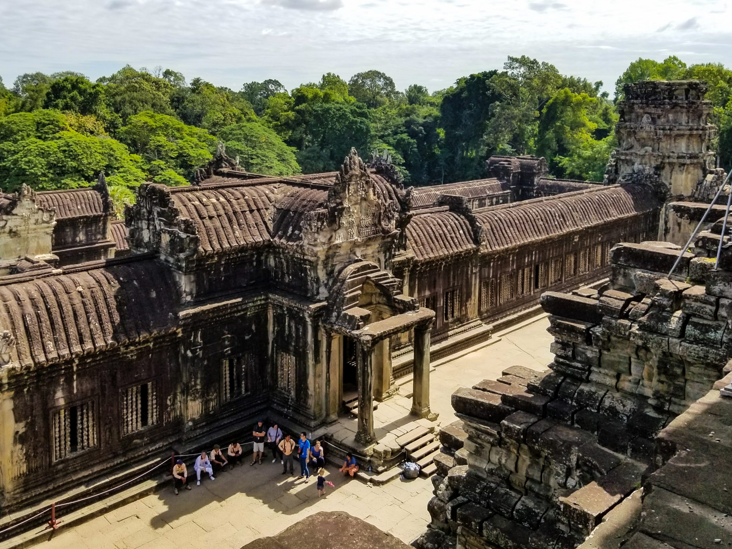 Top View of Angkor Wat