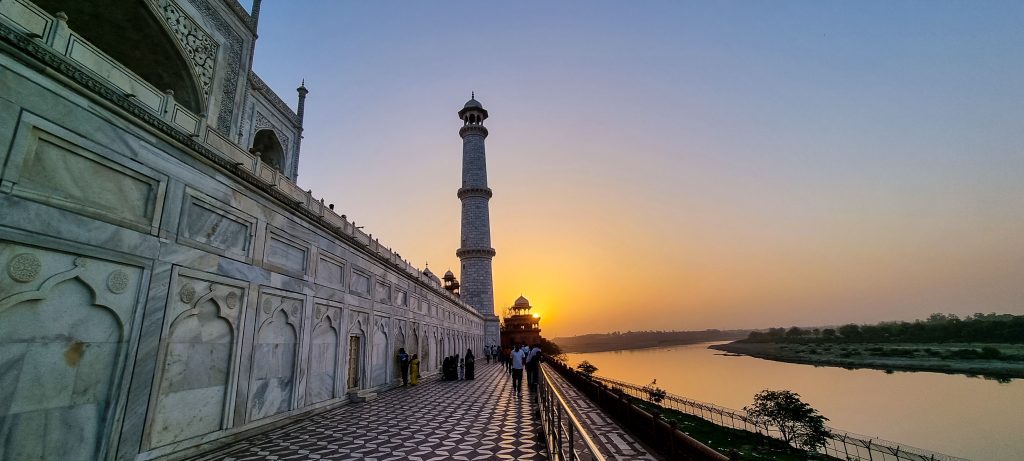 Yamuna River Adjacent to the Taj
