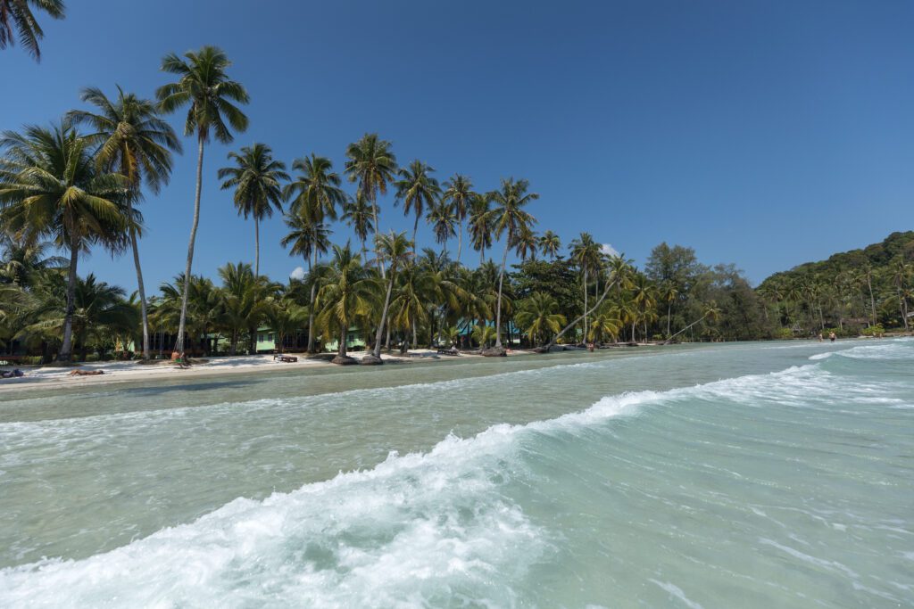 Klong Hin Beach Seen from Water