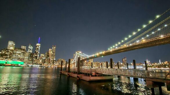 Brooklyn bridge park in New York