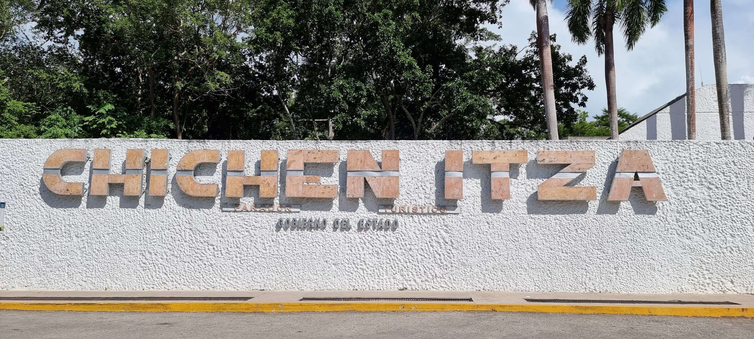 Chichen Itza Signboard