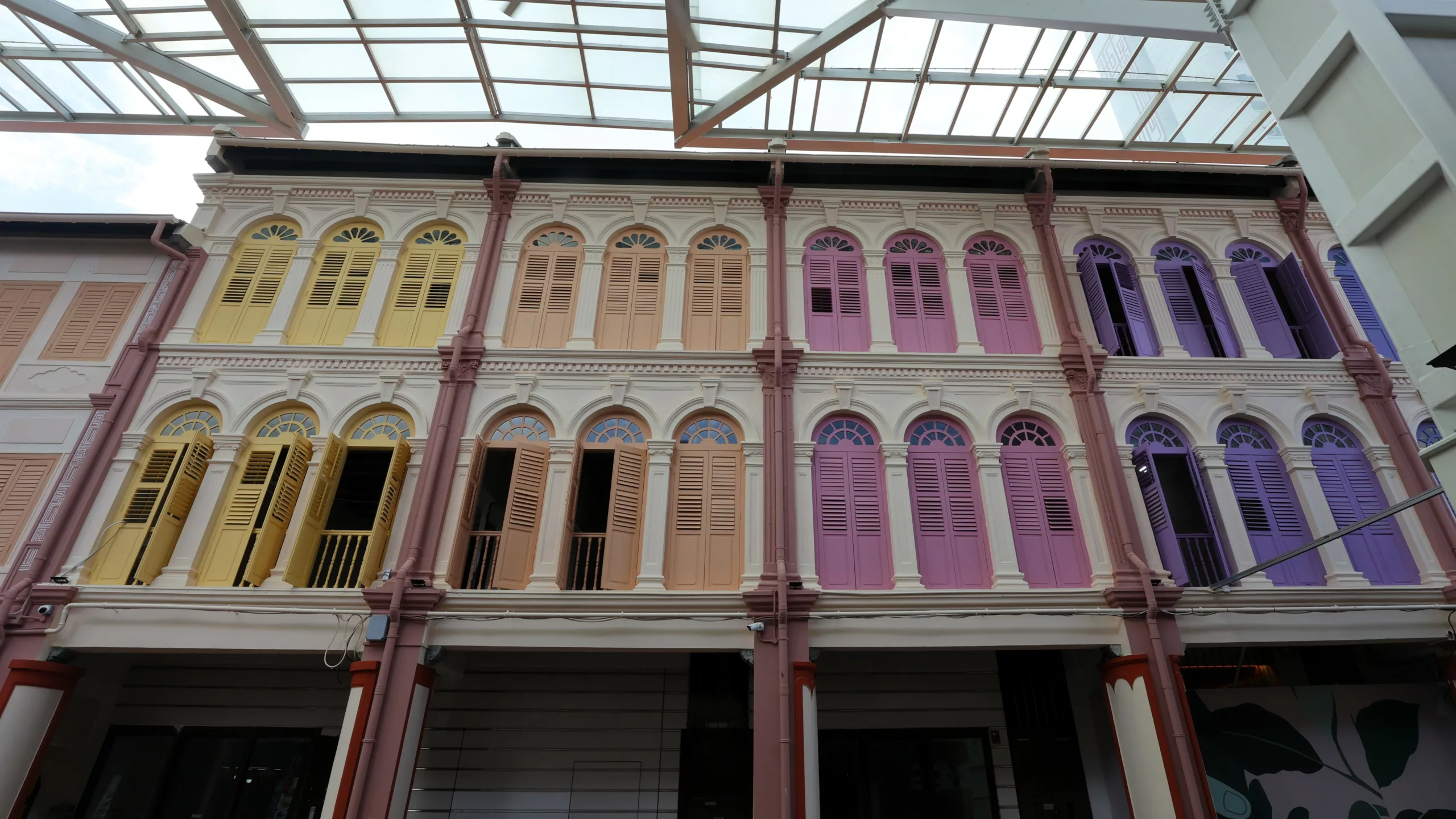 Colorful Chinatown in Singapore