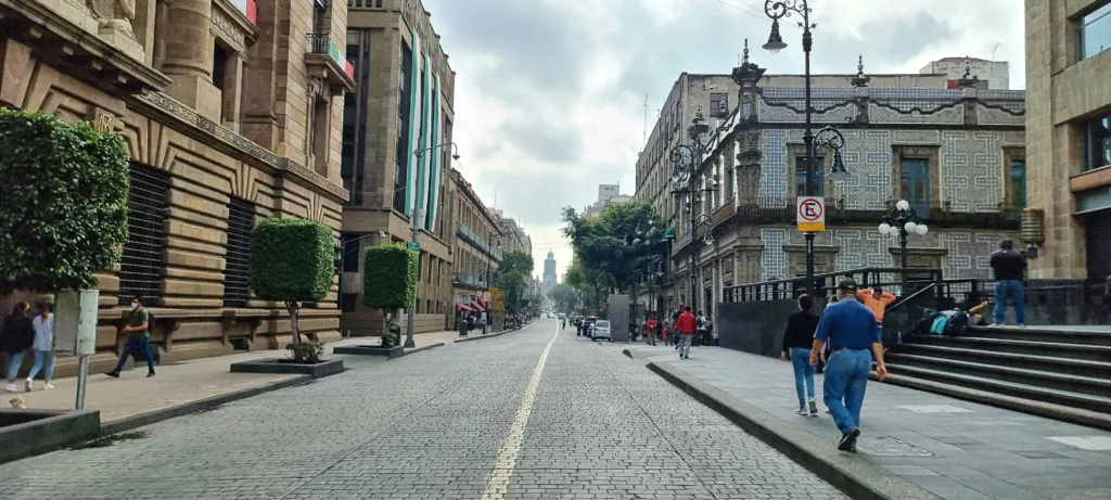 Street of Mexico City