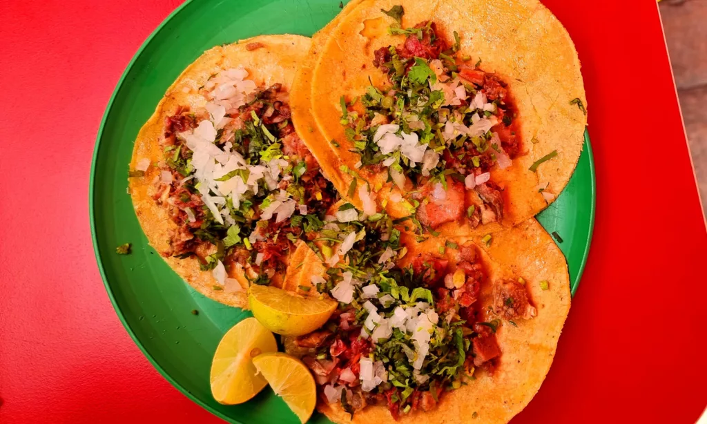 Taco in Mexico City