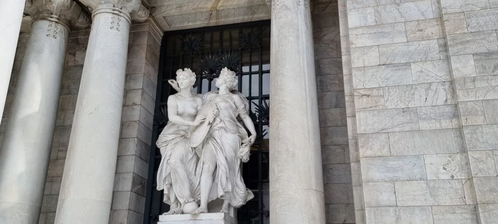 White Statue in Mexico City