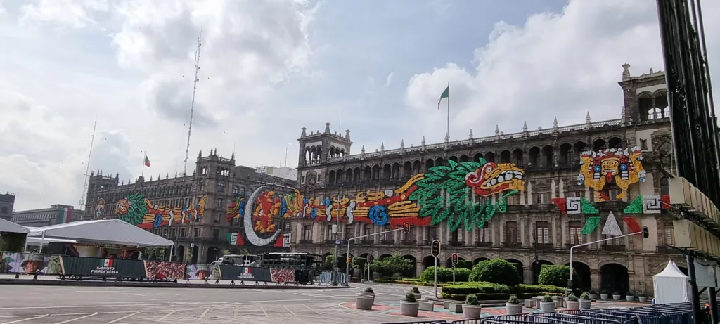 Zocalo in Mexico City